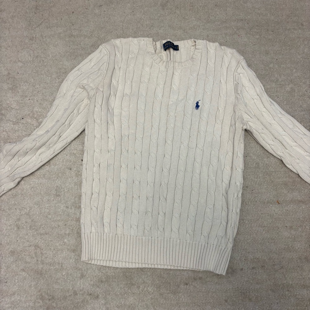 Ralph lauren women’s sweater white